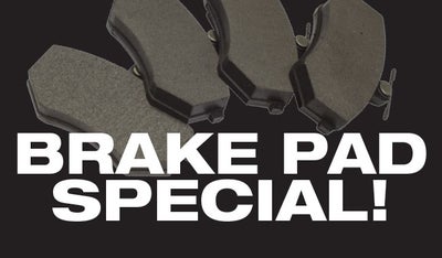Purchase and Installation of Front or Rear Brake Pads